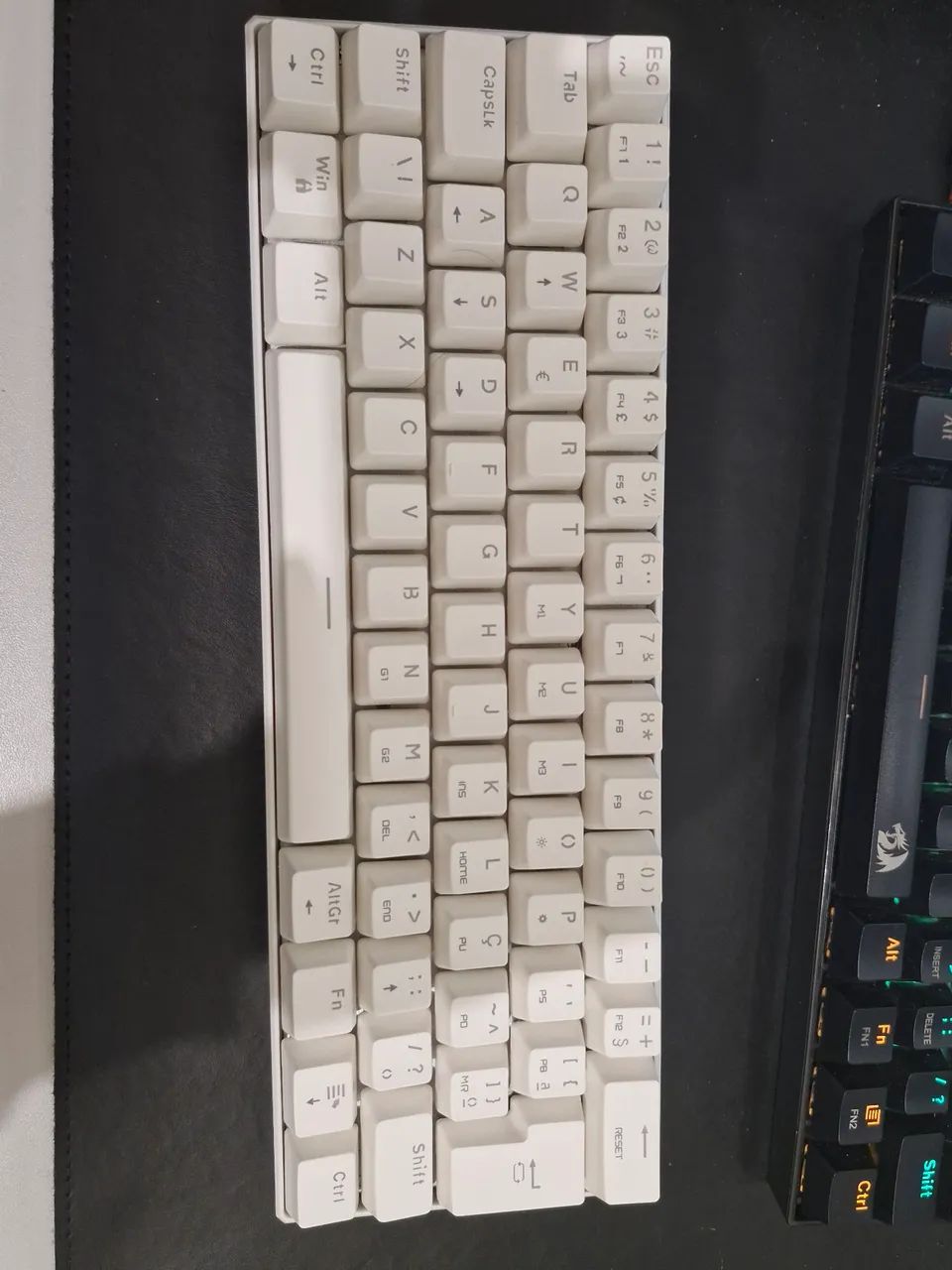 Teclado mecânico Gamer CK61 switch Red RGB - Foto 2