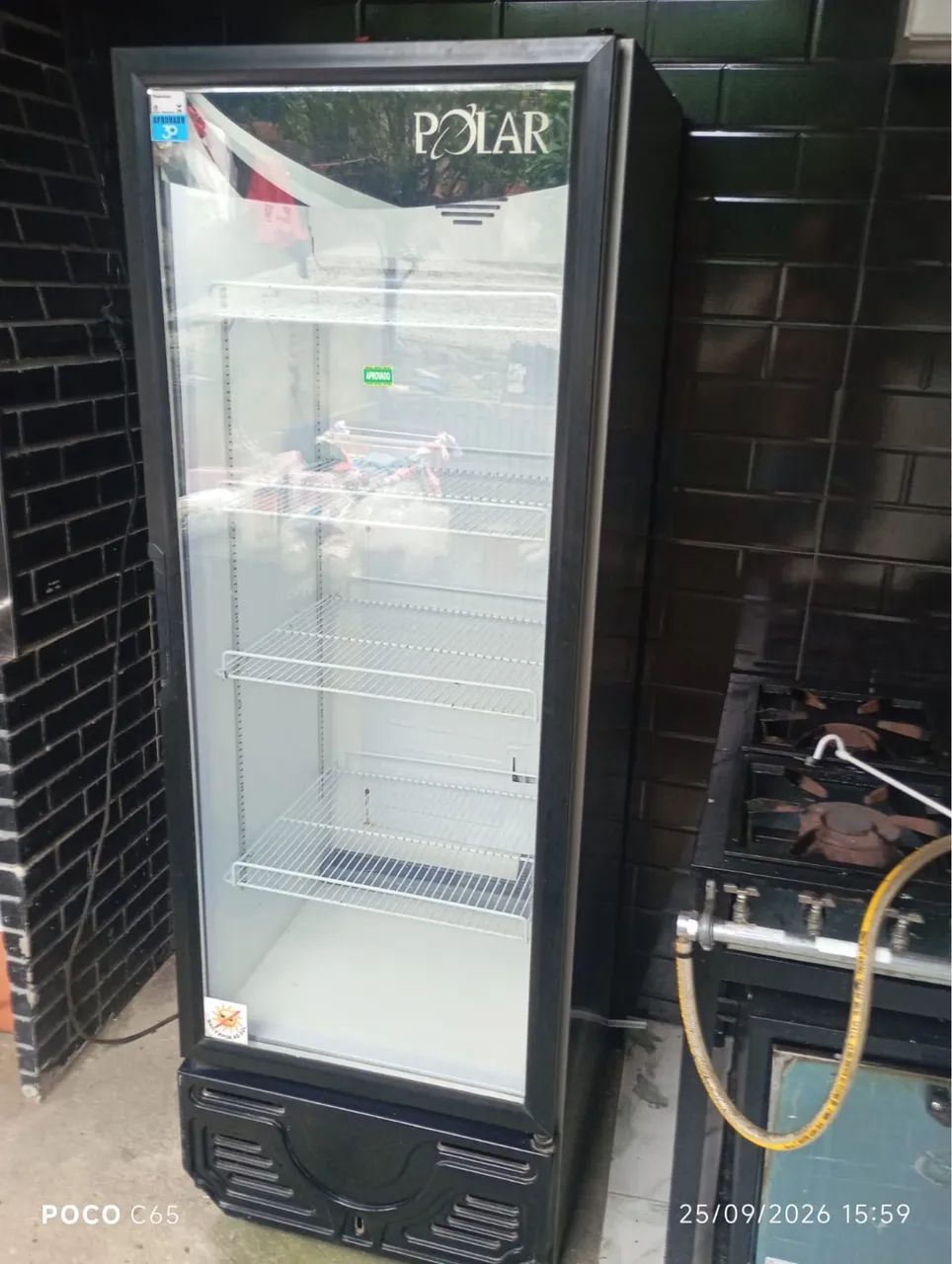 Freezer expositor Polar,comprado novo. - Foto 2