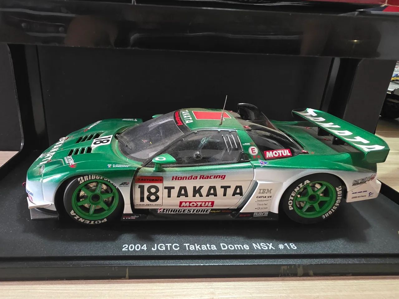 Miniatura 1.18 2004 JGTC Takata Dome NSX #18 Autoart - Hobbies e