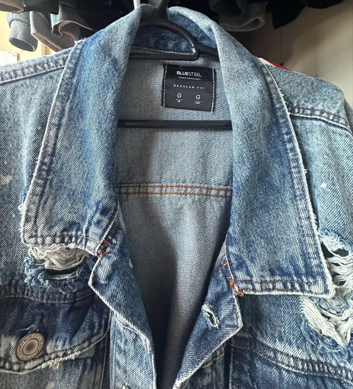 Jaqueta Jeans masculina G - Foto 2