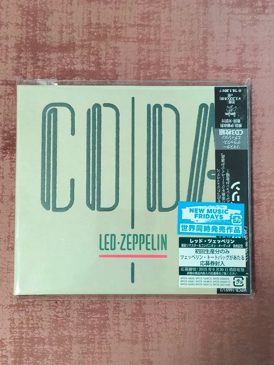 洋楽 boards of  CD Led Zeppelin CODA (3 CD) OBI JAPÃO - CDs, DVDs etc - Itália, São