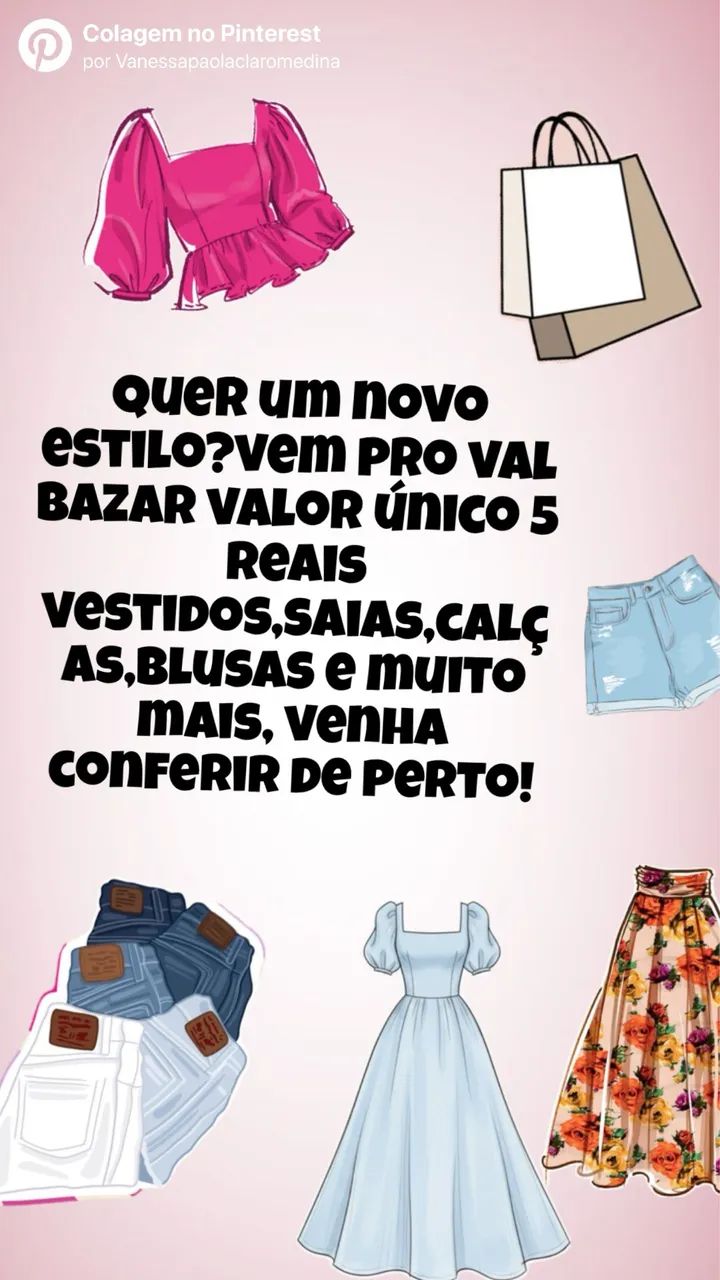 Bazar peças a partir de 3 reais 