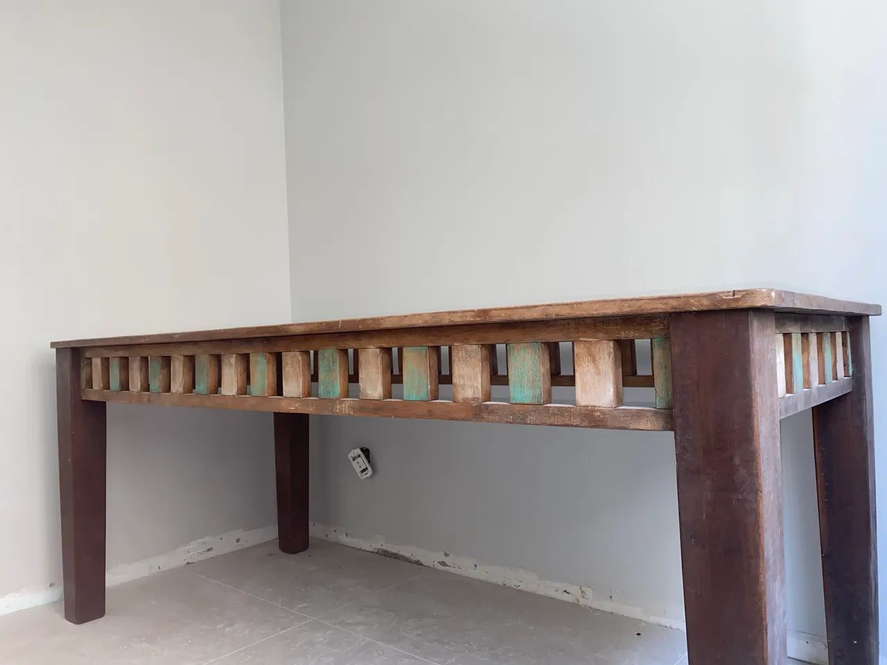 MESA MADEIRA DE DEMOLIÇÃO  - Foto 5