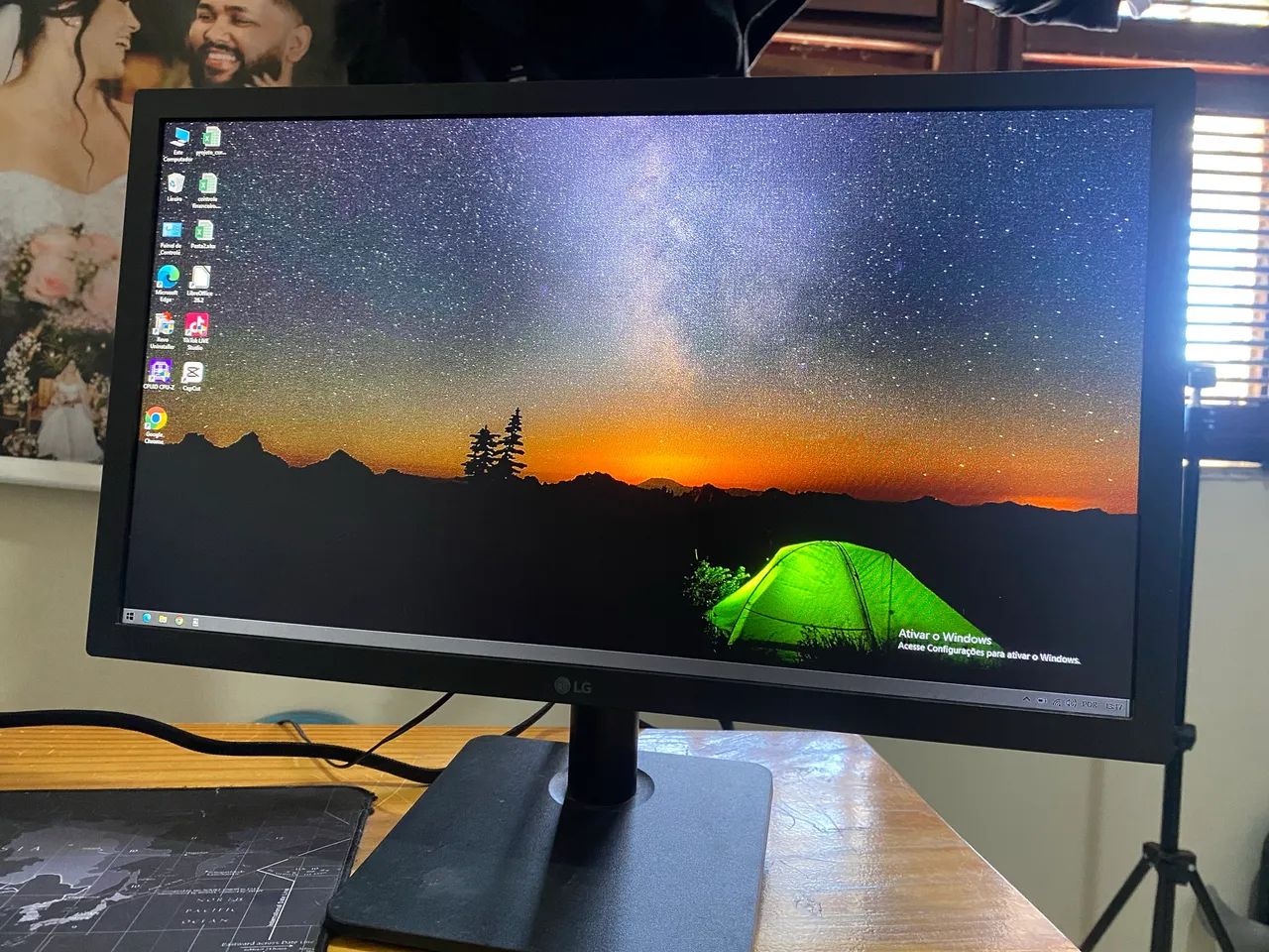 MONITOR LG 21,5" FULL HD À VENDA - Foto 3