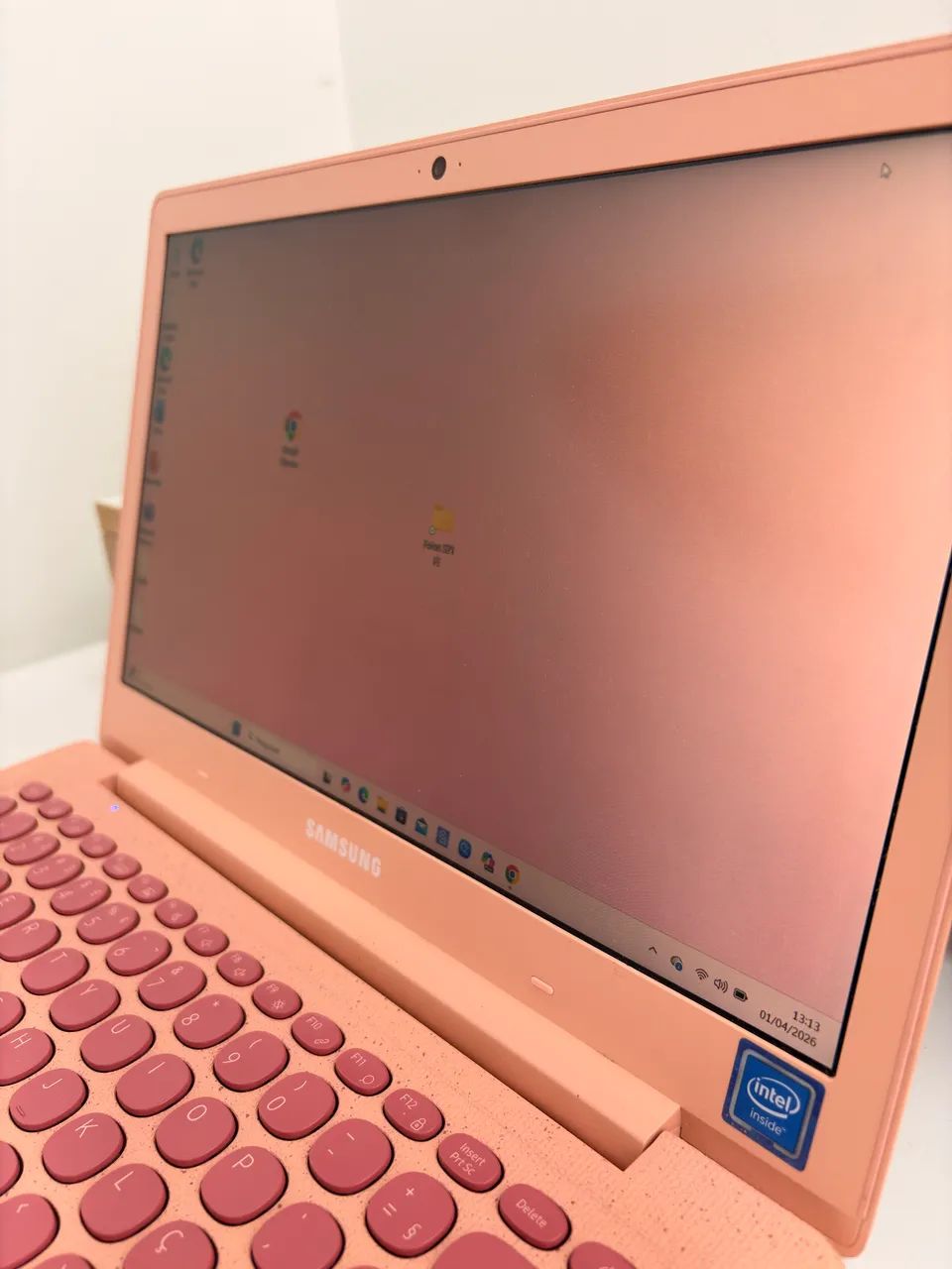 Notebook Samsung Flash30 na cor Rosa Coral - Foto 2