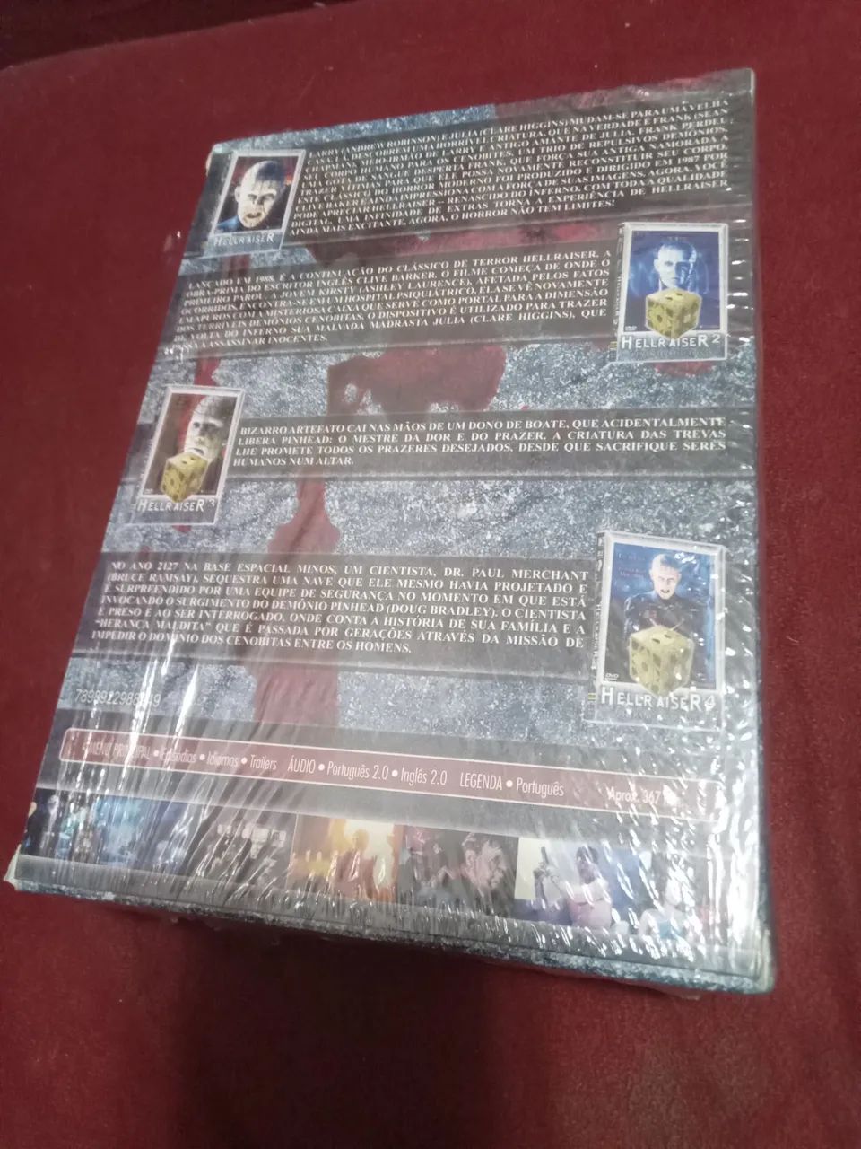 Box de Colecionador Hellraiser 4 DVDs - Foto 2