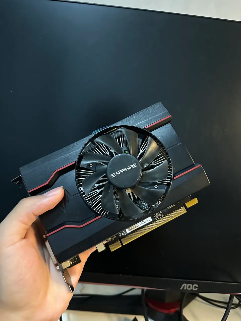 PLACA DE VIDEO RX550 PARA RETIRADA DE PEÇAS