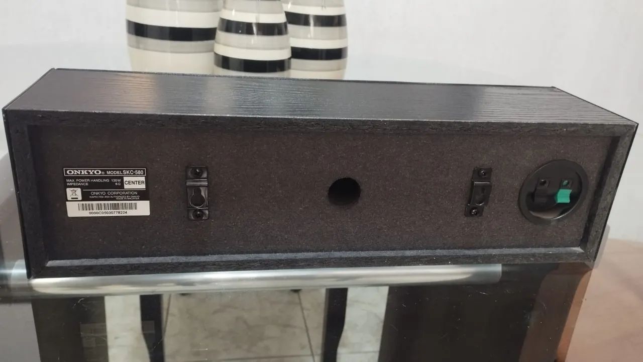 Kit caixas Onkyo 5.0 R580 - Foto 4