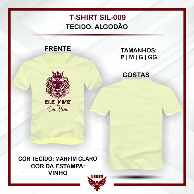 CAMISAS CRISTÃS - Foto 2