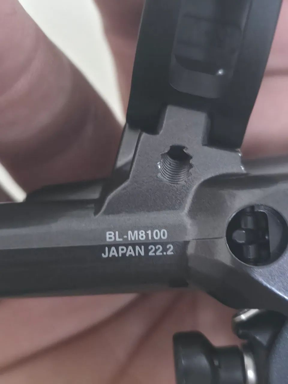 Alavanca Manete de Freio Shimano XT BL-M8100 - Esquerda ou Direita - Nova - Foto 5