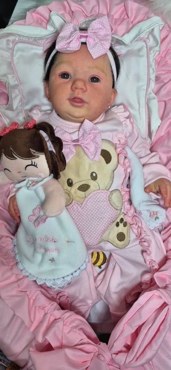 Bebê Reborn kit Abigail Smile - Foto 2