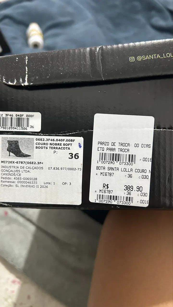 bota SANTA LOLLA nunca usada - Foto 5