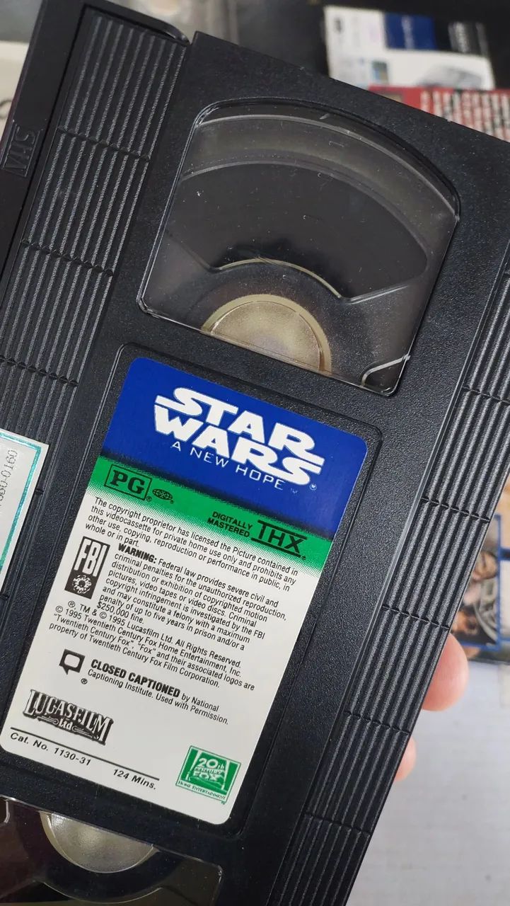 VHS IMPORTADO STAR WARS Triologia Clássica  - Foto 5