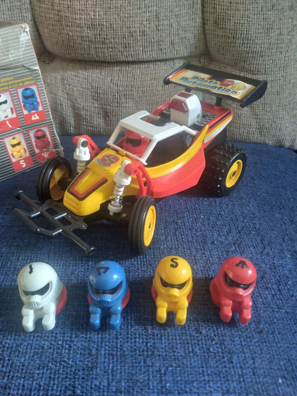 Brinquedo Antigo Piloto Automatico Estrela Zero  - Foto 4