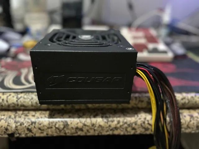 Fonte Cougar 500W 80 Plus-Praticamente nova - Foto 2