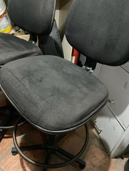 Cadeira Fixa Giratória para Recepção, Balcão, Secretária - Foto 3