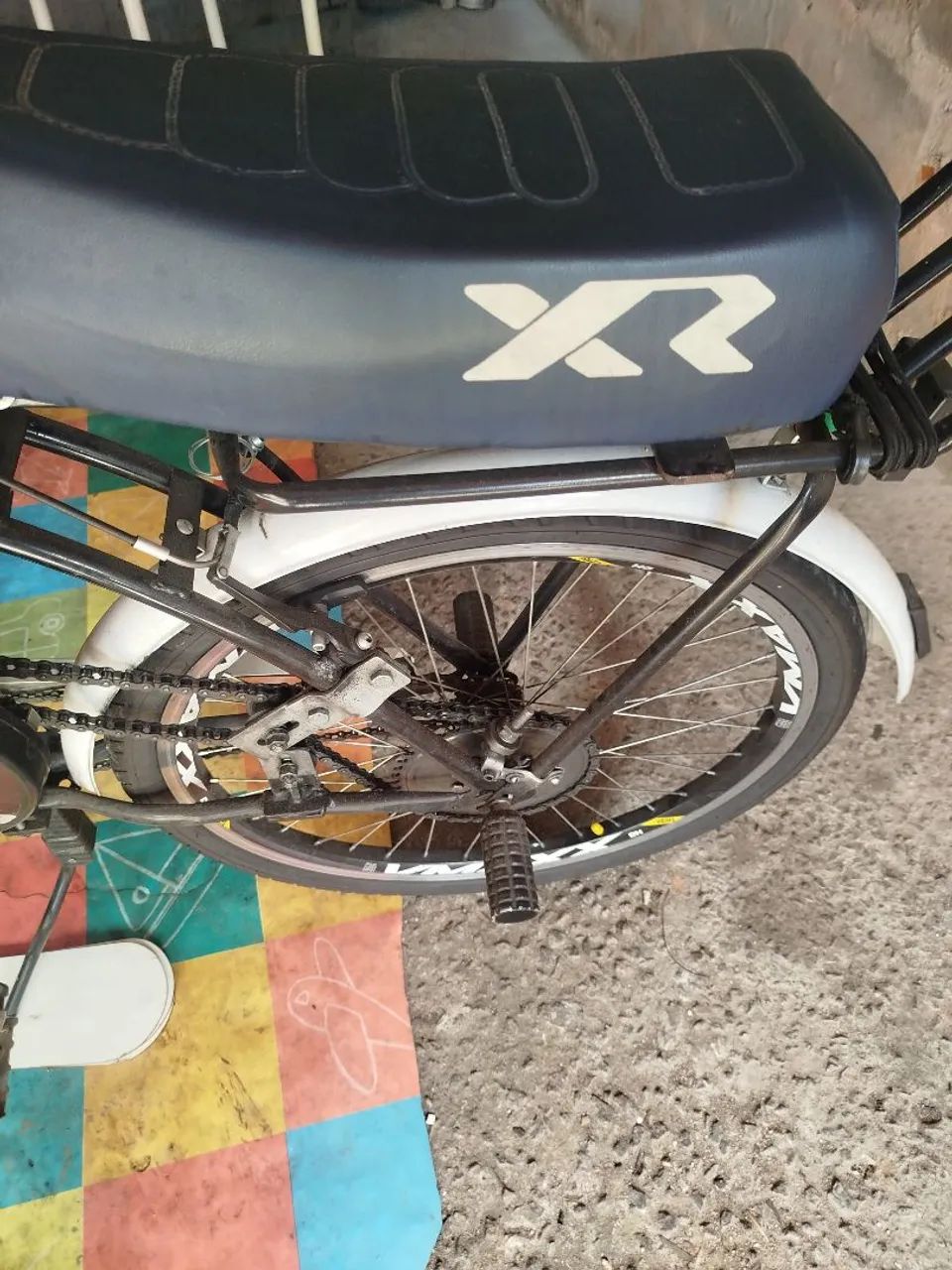 Bicicleta motorizada motor 4 tempos usada .. - Foto 3