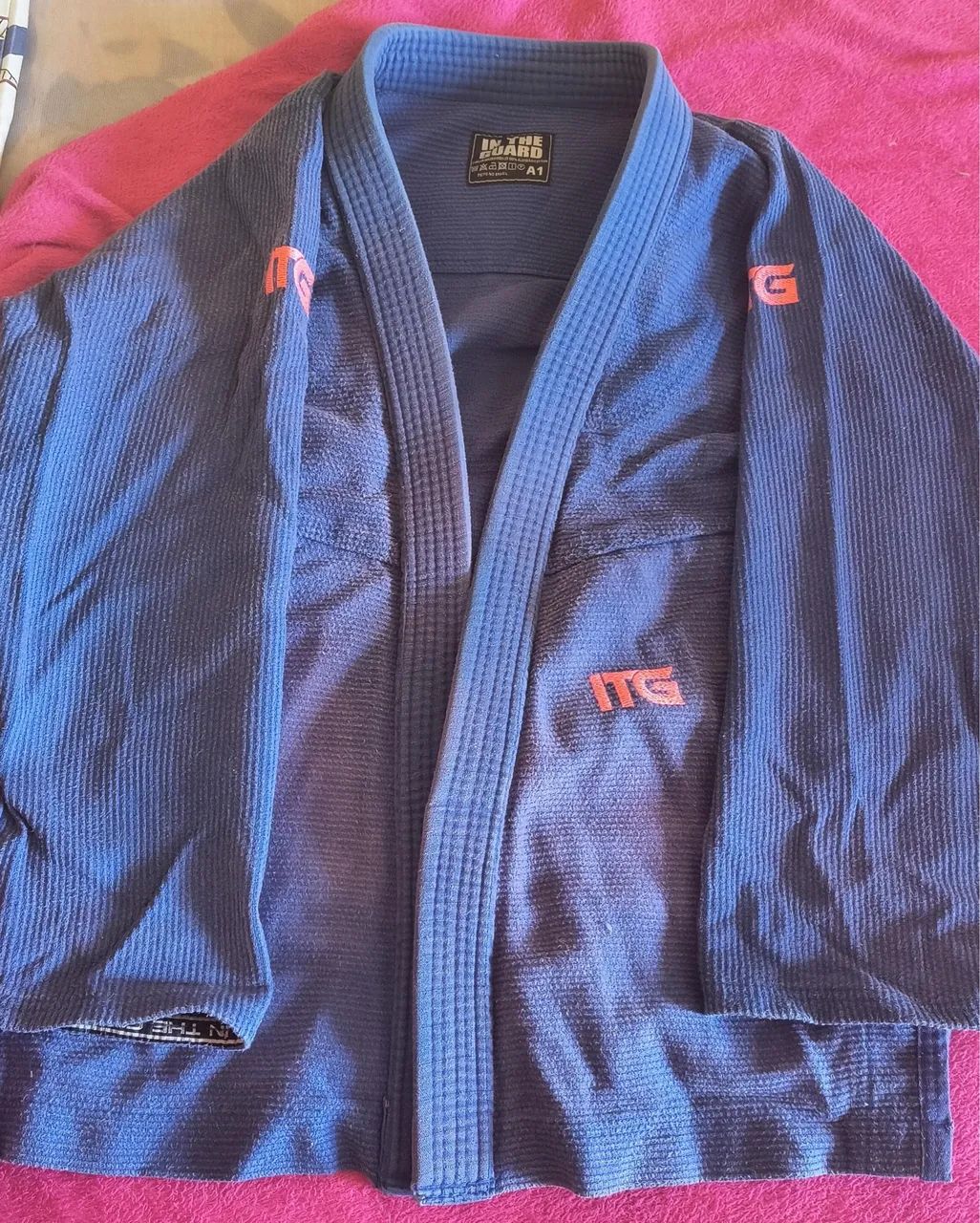 Kimono de Jiu-Jitsu ITG azul - Foto 2