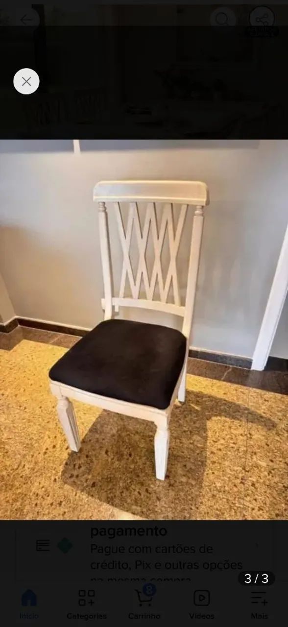 Mesa de Mármore Boticcino  - Foto 2