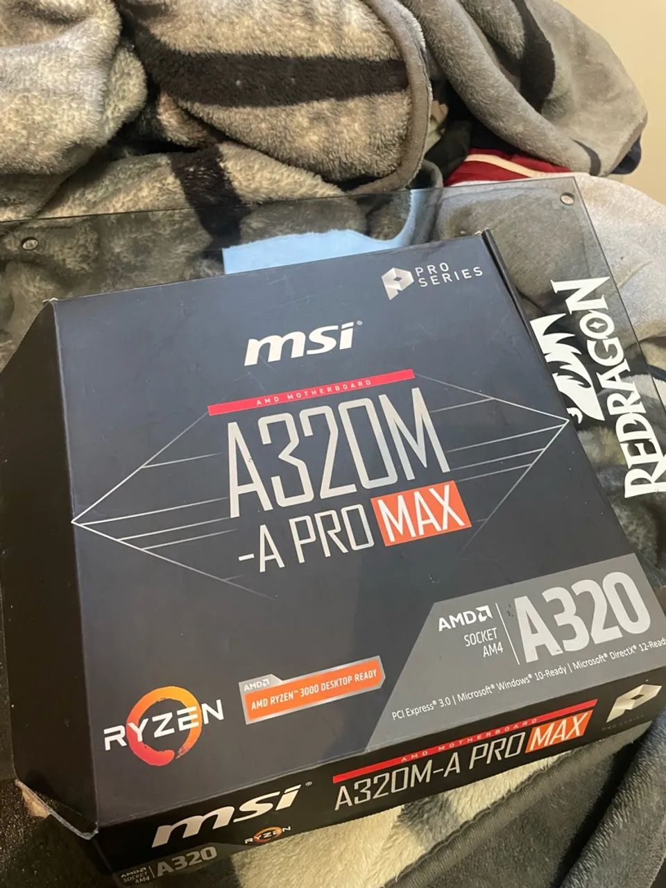 Placa mãe a320m-a pro max msi (avaria) - Foto 4