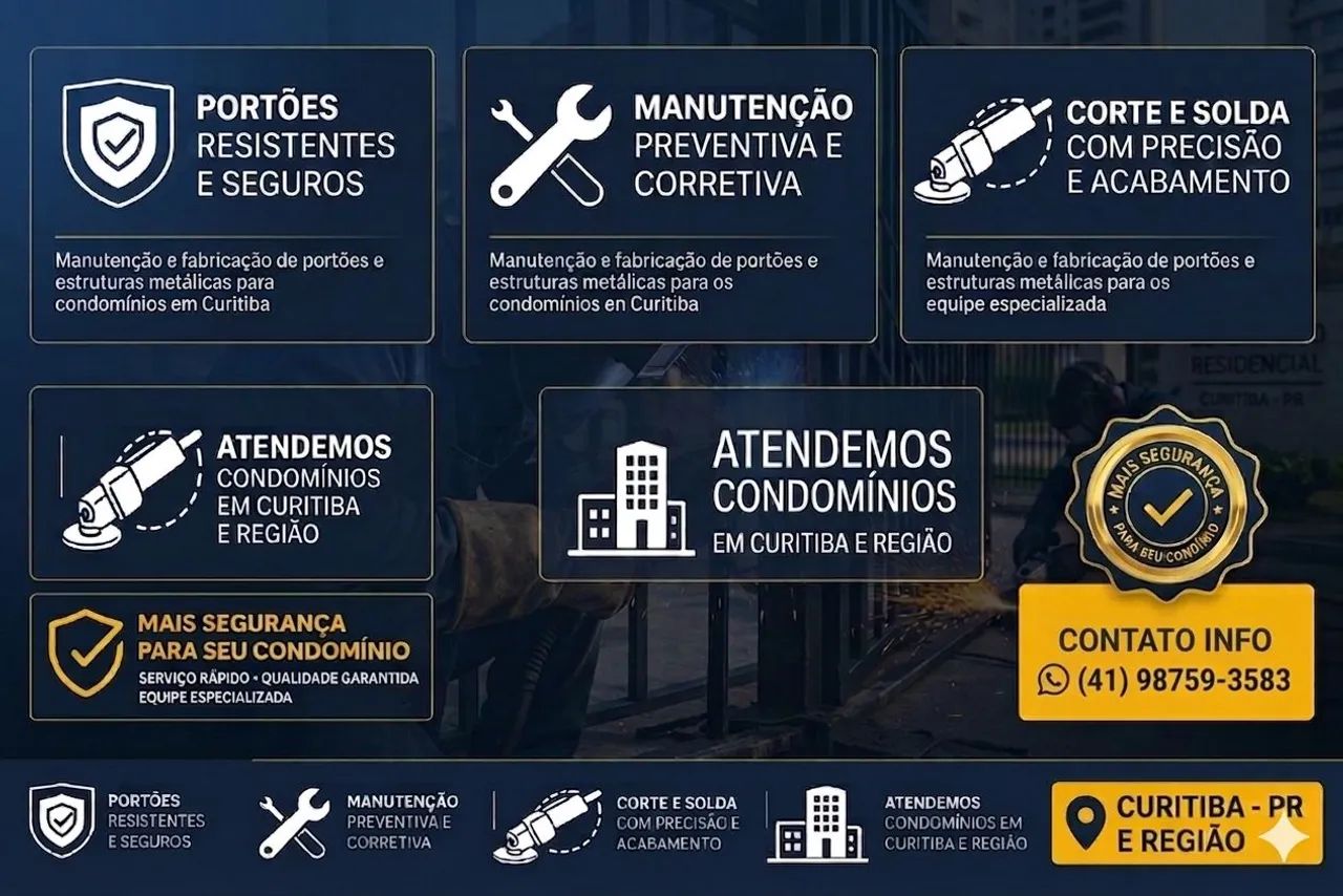 Serralheiro em Curitiba - Conserto e Solda - Foto 2