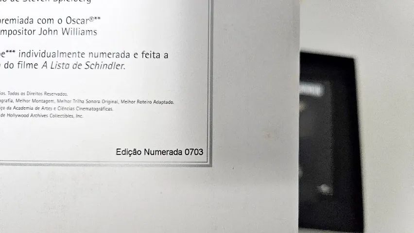 Box DVD A Lista de Schindler - Edição Limitada Numerada - Foto 3