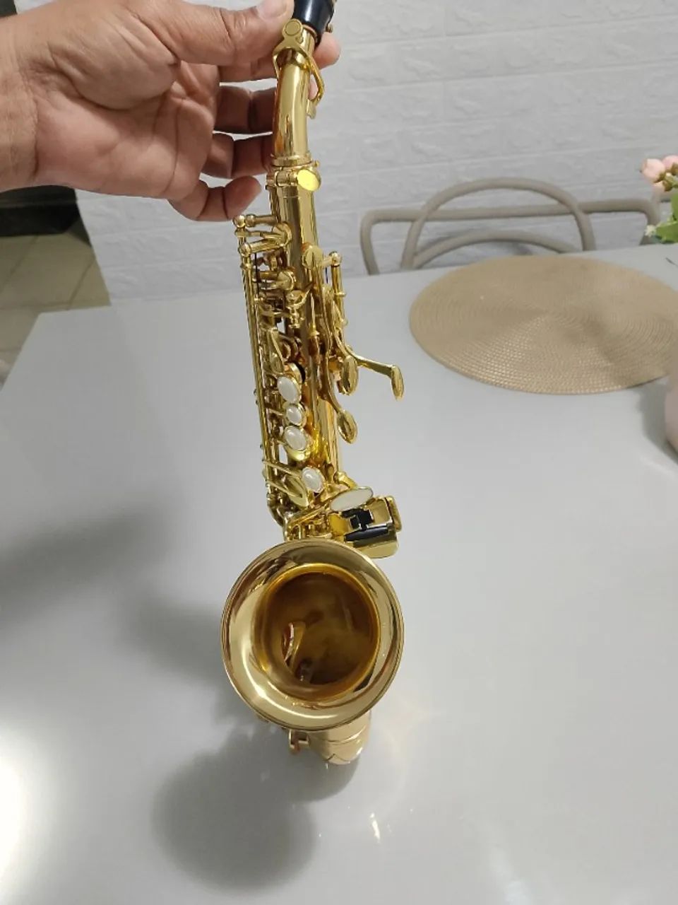 sax soprano curvo shelter - Foto 2
