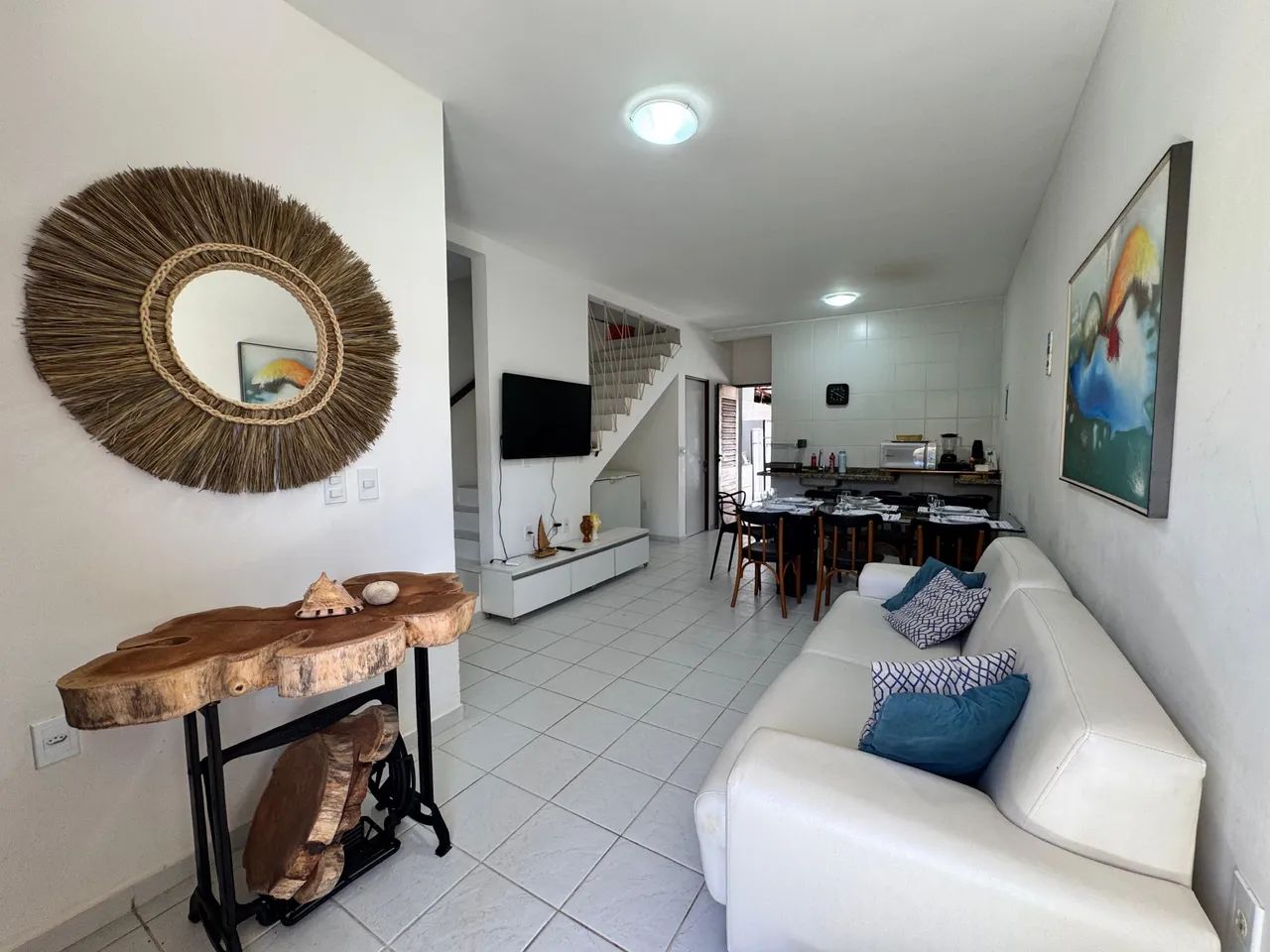 Casa na Barra de São Miguel | 100m da praia | 3 quartos - Foto 3