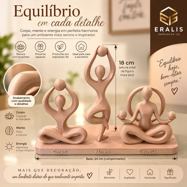 Trio Equilíbrio - Corpo, Mente e Energia - Foto 3