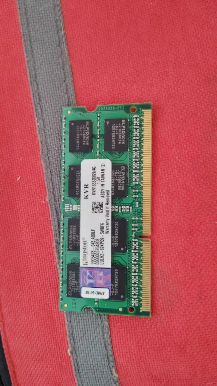 Memória DDR-3 4GB 1333