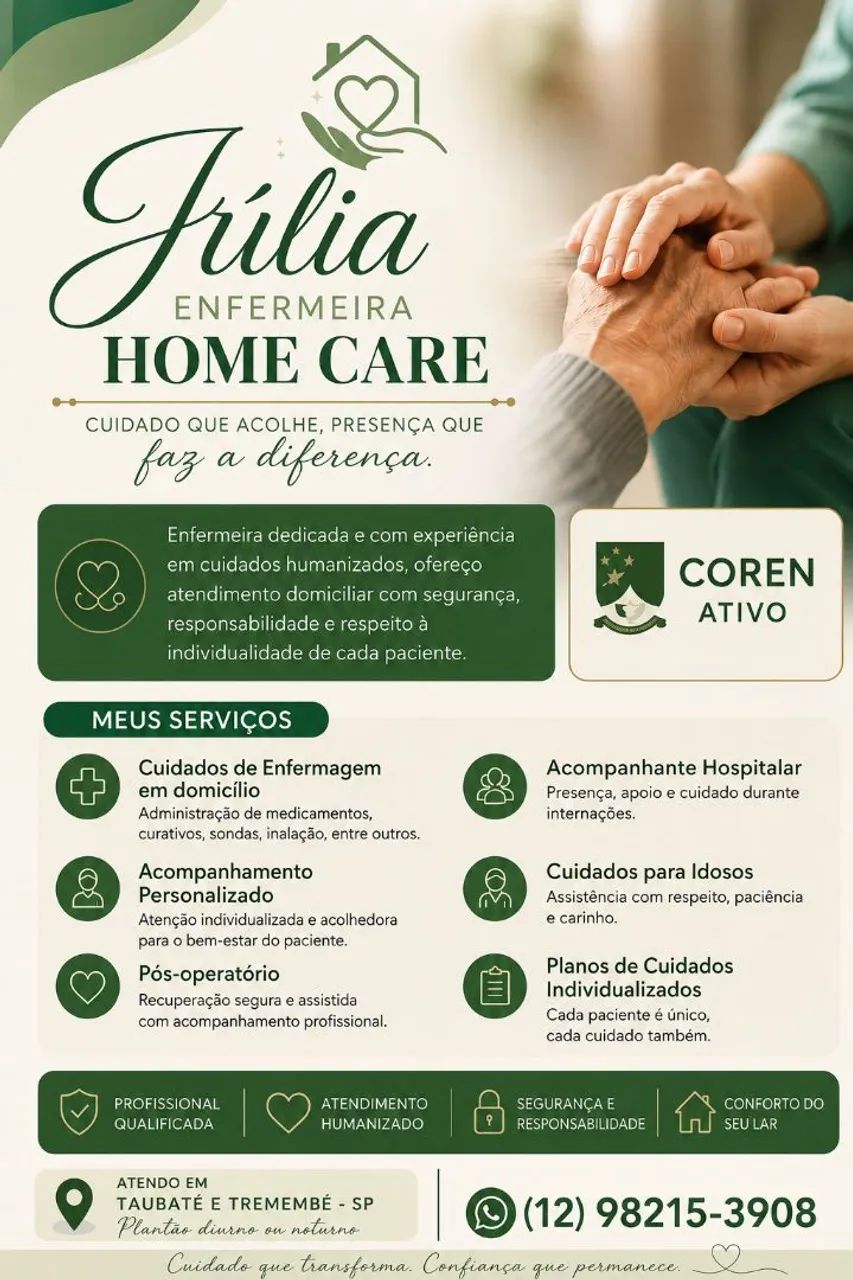Home Care e acompanhante 