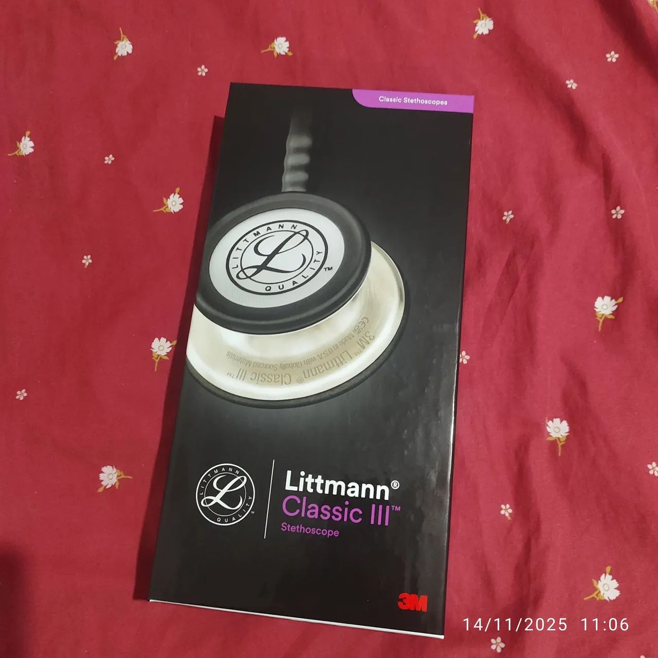 Estetoscópio Littmann novo nunca usado  - Foto 3