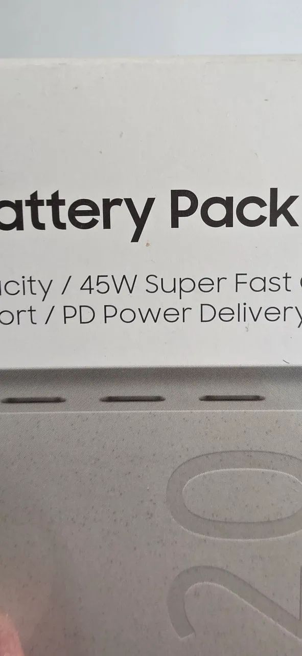 Power bank samsung 45w  - Foto 2
