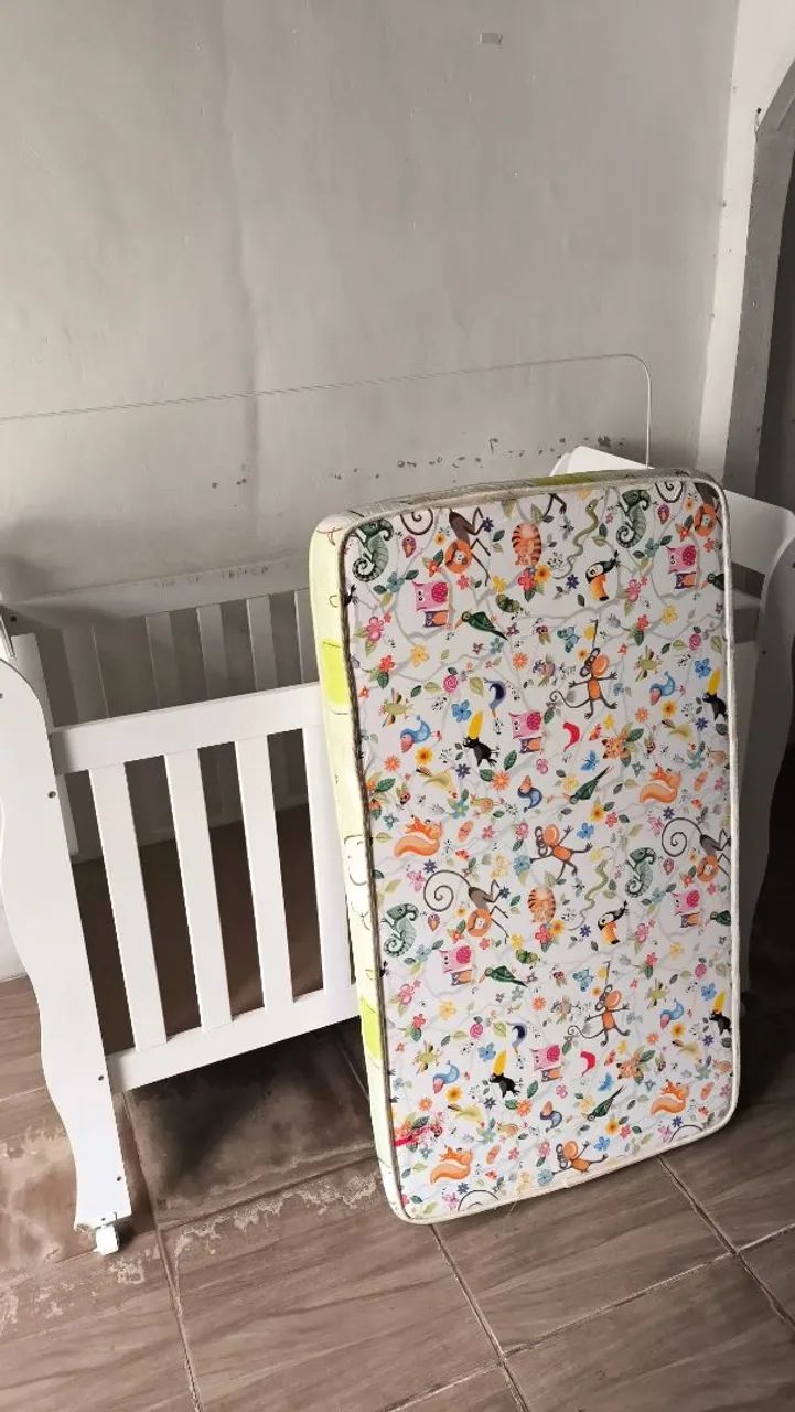 Berço Infantil Branco - Foto 3