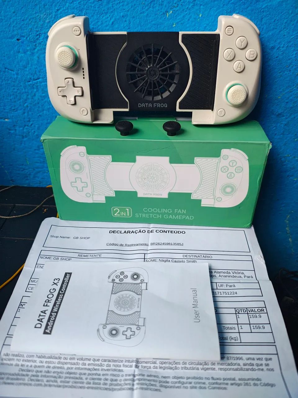 DATA FROG X3 ? CONTROLE + COOLER 2 EM 1 - Foto 3