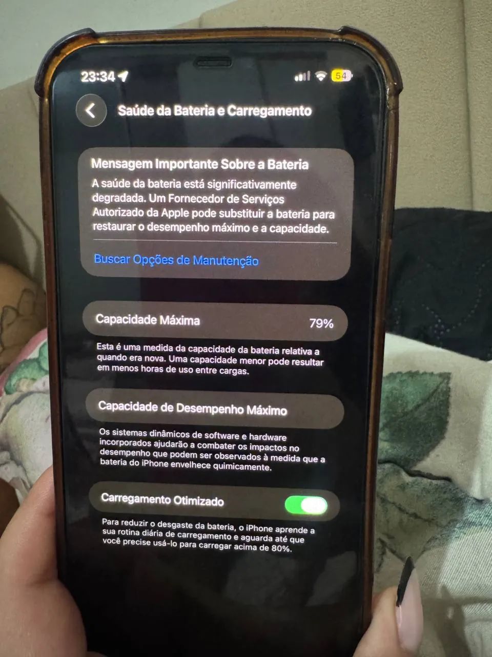 1400 iPhone 12 Pro Max sem Face ID - Foto 3