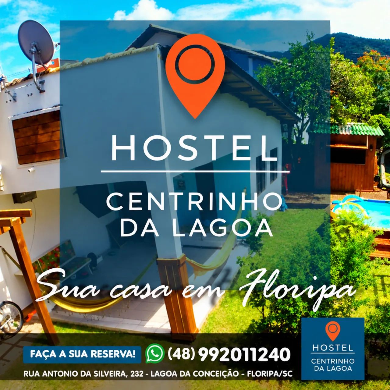 Alugo quarto no centrinho da lagoa da Conceição 