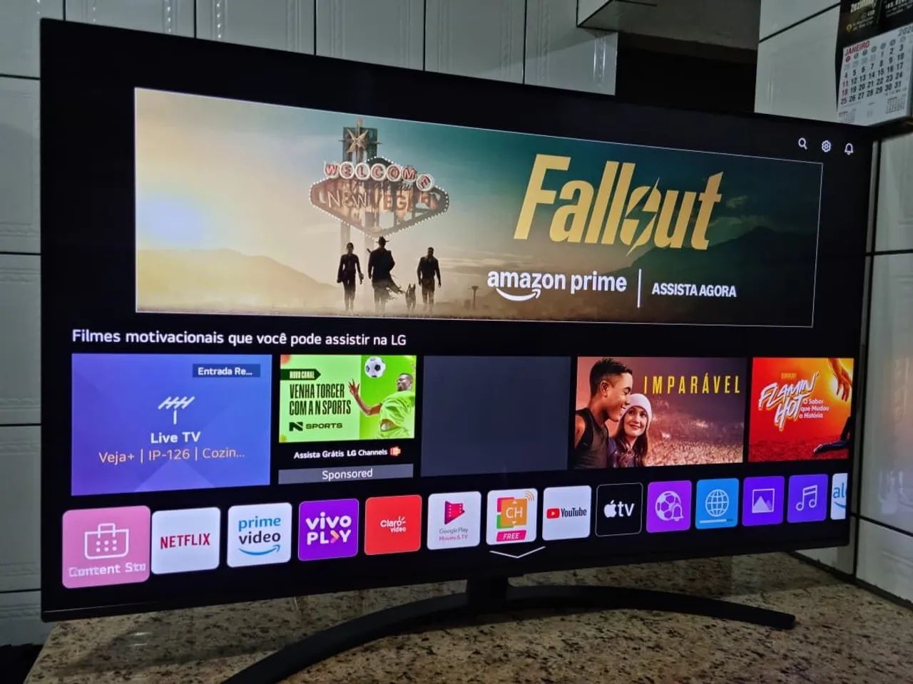 Tv Smart 55" LG Thinq 4k Magic com comando de voz integrado  - Foto 2
