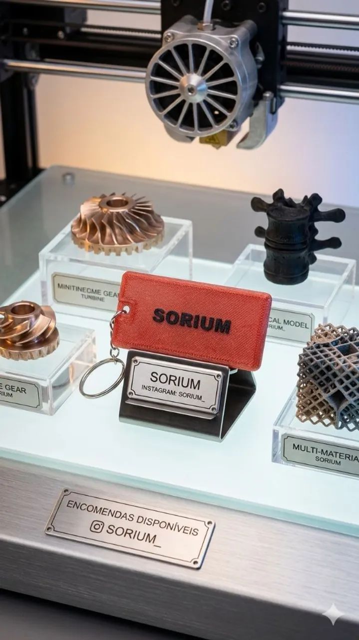  impressões 3D por encomenda