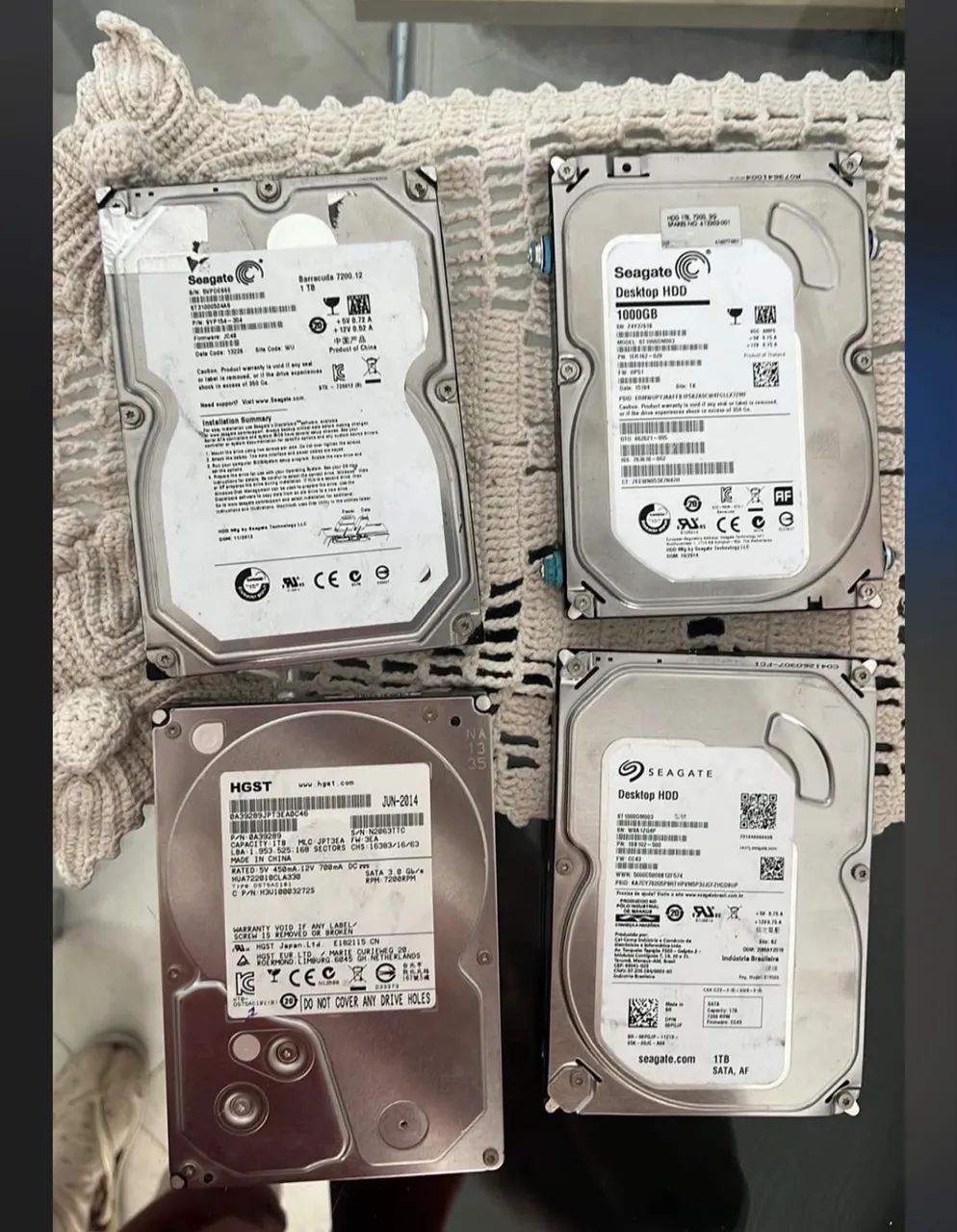 Quatro hds de 1tb - Armazenamento - Vila Matilde, São Paulo