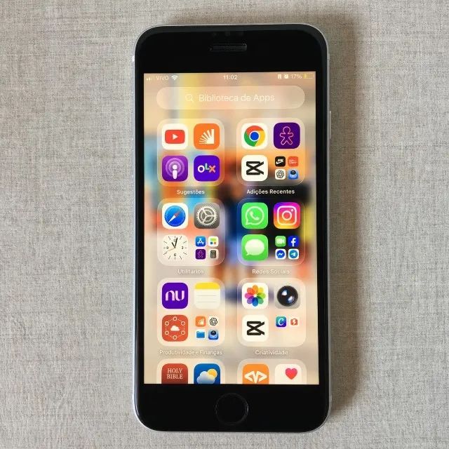 iPhone SE 2020 Branco 128GB - Funcionando Perfeitamente - Foto 2