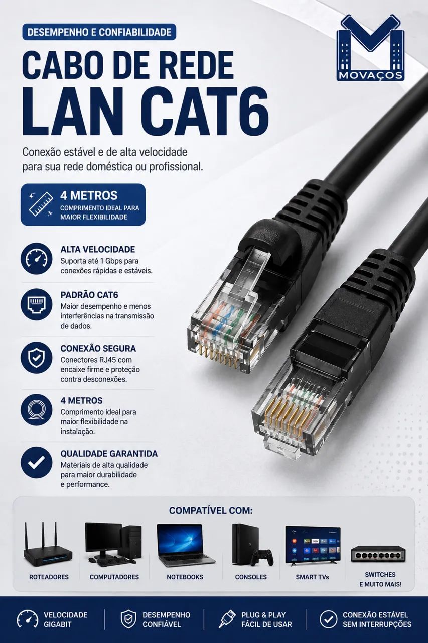 Cabo Cat6