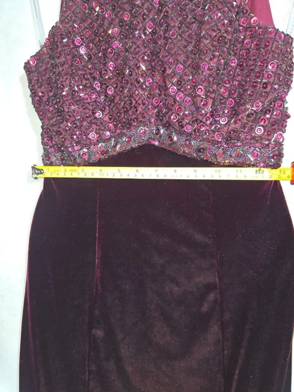 Vestido  Vinho festa  - Foto 5