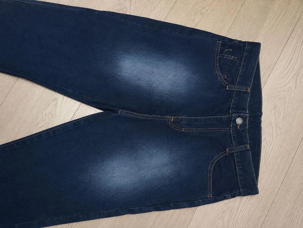 Calça Jeans Masculina Azul Nova Slim