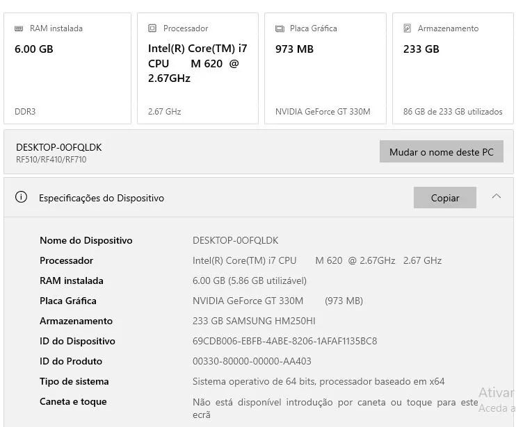 Notebook Samsung RF510/RF410/RF710 - i7, 6GB RAM, NVIDIA GeForce - Foto 3