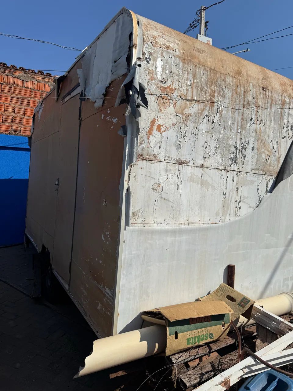 Trailer de lanches usado