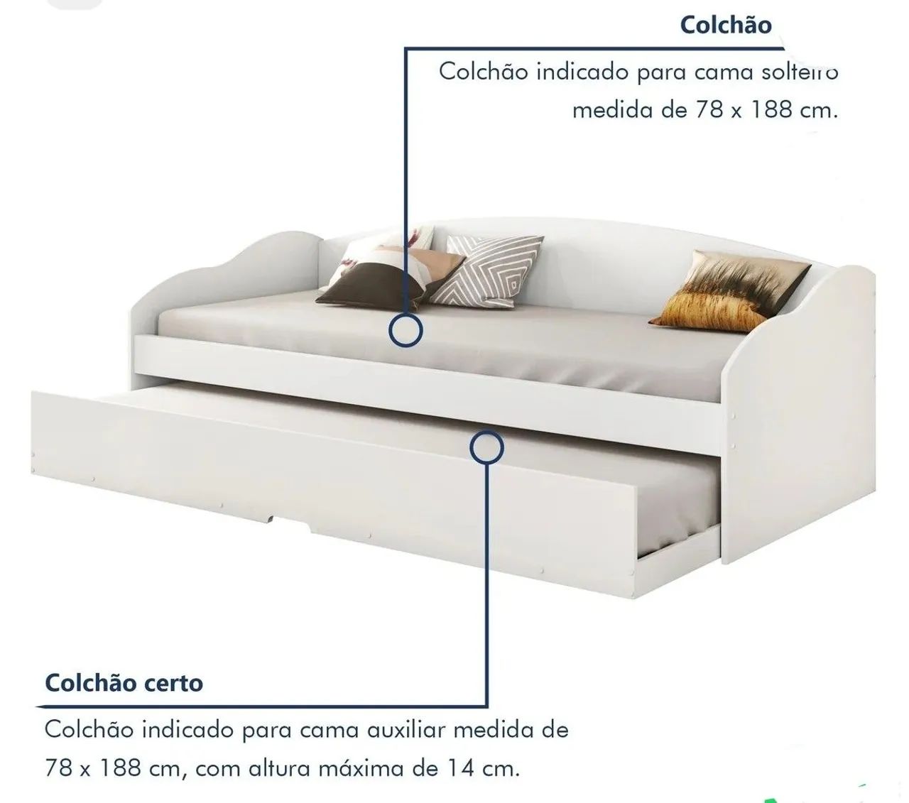 Bicama estilo sofá 