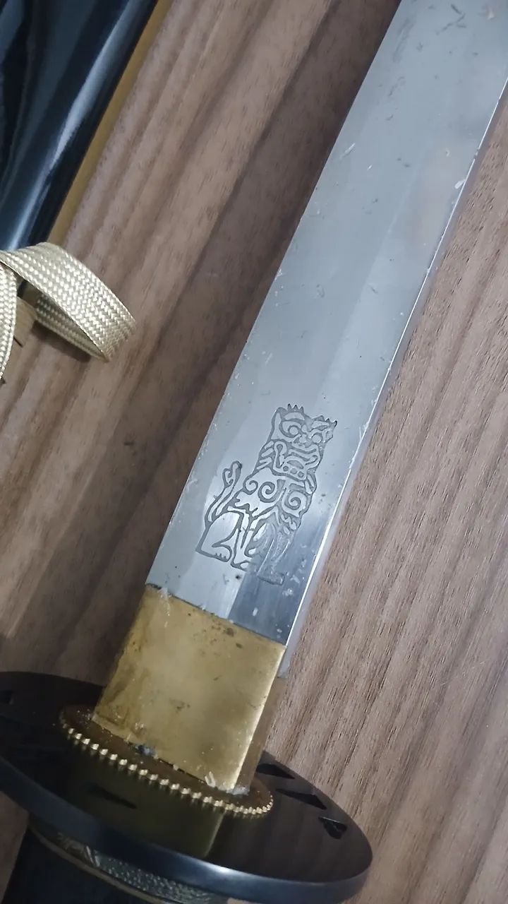 Espada Katana Réplica Hattori Hanzo Kill Bill Bride Sword - Foto 5