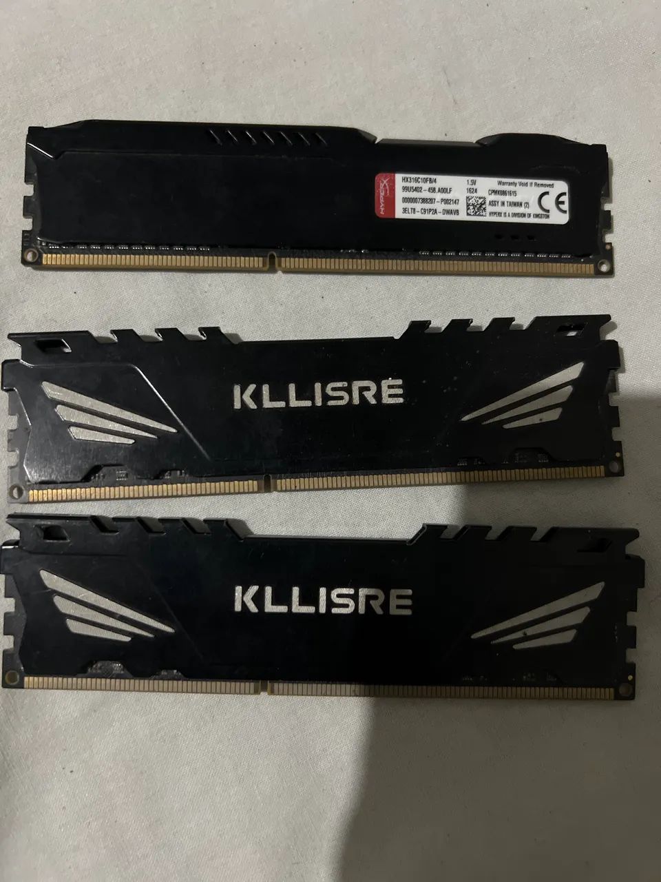 3 pentes de memória DDR3  - Foto 2