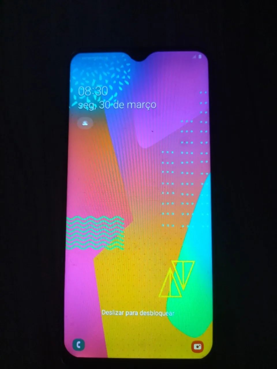 Celular Samsung M20 com 64GB e 4GB de RAM funcionando tudo - Foto 2